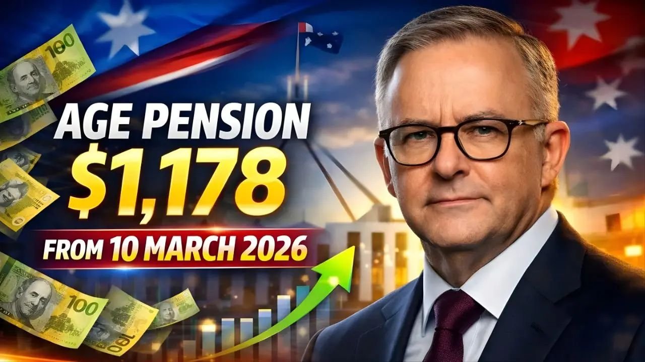 Australia Age Pension 2026: Seniors to Receive Up to $1,178 Per Fortnight